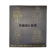 Roblox Action Collection - 15th Anniversary Gold 4 Figure Pack [Includes Exclusive Virtual Item]