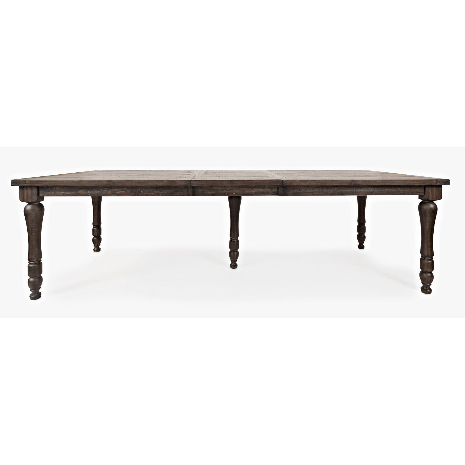 Jofran Madison County Rustic Reclaimed Pine Farmhouse Rectangle Extension Dining Table