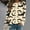 Khaki, variant on Women's Halloween Sweatshirts Trendy Printed Long Sleeve Pullover Tops Gothic Fall Plus Size Clothes 2025