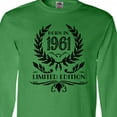 thumbnail image 4 of Inktastic Born in 1961 Limited Edition Long Sleeve T-Shirt, 4 of 5