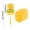 Yellow, variant on COM1950s Unscented Duster Refills, Disposable Dusting Kit with Ergonomic Handle, 360 Microfiber Duster for Furniture, Blinds and Ceiling Fan, 10 Replacement Heads