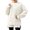White, variant on Knit Sweater Winter Warm Soft Turtleneck Pullover Casual Loose Fit Long Sleeve Crewneck Top For Fall Season Comfort Outfits