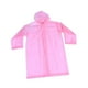 thumbnail image 3 of Chubasquero largo con capucha Chubasquero impermeable Poncho de lluvia cómodo Chaqueta de lluvia para adultos para pesca, viajes, actividades al Niños, 3 of 8