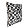 thumbnail image 2 of Xecao Checkerboard With Snowflake 1 Print Soft Velvet Decorative Throw Pillow Covers, Square Cushion Cases for Bed, Sofa, Living Room, Car, and Indoor Outdoor Use-16"x16", 2 of 8