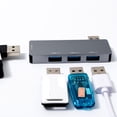 4 Port USB3.0 Extender Enables Fast Charging And Data Sharing Across ...