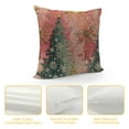 thumbnail image 4 of PHYHOO  Christmas Pillow Covers  Christmas Pink Trees Snowflake Throw Pillow Covers Xmas Winter Pillowcase Home Decor Living Room House Decorative Cushion Case for Sofa Couch, 4 of 5