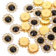 thumbnail image 5 of Raindrops 150 Pcs Metal Craft Buttons with Sparkling Rhinestones, Decorative Sewing Buttons for Crafts, Apparel, and Accessories, 5 of 8