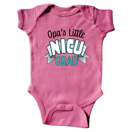 

Inktastic Opa s Little Nicu Grad in Blue with Banner Gift Baby Boy or Baby Girl Bodysuit
