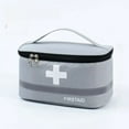 thumbnail image 2 of Blue Red Gray Small Medium and Large Emergency Medicine Storage Portable Travel Medical and Health Storage Bag, 2 of 5