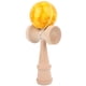 thumbnail image 5 of Juego de bolas de mármol amarillo artesanal para niños Kendama tradicional japonés de madera, 5 of 8
