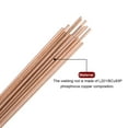 thumbnail image 5 of Uxcell 5Pcs Copper Brazing Rods 19"x2/25" Round Phosphorus Copper Filler Solder Welding Sticks for Refrigerator, 5 of 6