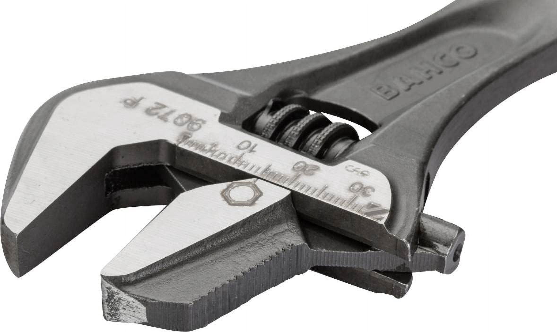 Bahco - 9072P Black ERGO™ Adjustable Wrench Reversible Jaw 250mm (10in)