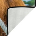 thumbnail image 5 of Dreamtimes Highland Cow Cattle Farm Non-Slip Area Rug Meadow Animal Floor Carpet Comfort Floor Mats Decor for Indoor Front Porch,Living Room, Bedroom,Kitchen, 36"x24", 5 of 5