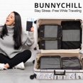 thumbnail image 2 of HELIAHOO Expandable Compression Packing Cubes for Suitcases,Lightweight Compressible Travel Packing Organizer for Carry on Suitcase,Organizer Bags Set as Travel Essentials for Women AZ83-19532, 2 of 7