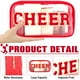 thumbnail image 3 of Bolsa de maquillaje Abbylike Cheer Clear Makeup Letter Bag Cosmetic, 3 of 6