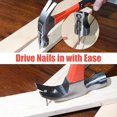 thumbnail image 7 of Upgrades 16oz & 8oz Claw Hammer Set with Magnetic Nail Holder, Non-Slip Grip, Dual Nail Grooves Ergonomic Handle for Precision & Safety, 7 of 7