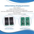 thumbnail image 4 of MóDulo de Carga de BateríA de Iones de Litio 18650 de Alta Potencia, 2 Piezas, 15 W, 3 A, Placa de Carga de 12 V, Convertidor de EnergíA Ininterrumpida UPS, 4 of 5