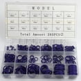 thumbnail image 3 of Car AC Compressor O-Ring Repair Kit: 18-Grid Box with 270 Durable Seals, Including 225 Purple O-Rings (10*20*3cm) - High-Quality, Wear-Resistant, Easy Installation for Versatile Vehicle Maintenance, 3 of 5