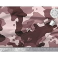 thumbnail image 3 of Soimoi polyester Crepe Fabric Two Tone With White Camouflage Print Fabric by Yard 52 Inch Wide, 3 of 3