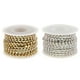 thumbnail image 5 of Cadena con cierre de copa de cristal AB Strass, cosida a mano, 10 metros SS12 / 3 mm, dorado Oro, 5 of 9
