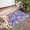 Purple Butterfly Colorful-1, variant on Butterfly Text Door Rugs,Washable Non Slip Door Mats Indoor,Decorative Door Mats,Entry Mat Indoor for Entrance,Bedroom,Kitchen,Bathroom,17"x30"