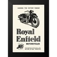 thumbnail image 2 of Unknown 13x18 Black Modern Framed Museum Art Print Titled - Royal Enfield Motorcycles: Leading the Victory Parade, 2 of 5