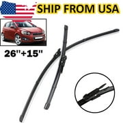 XUKEY 2Pcs For Chevrolet Aveo Sonic MK2 2012-2020 Front Windshield Wiper Blades