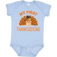 thumbnail image 3 of Inktastic Cute Turkey My 1st Thanksgiving Boys or Girls Baby Bodysuit, 3 of 5