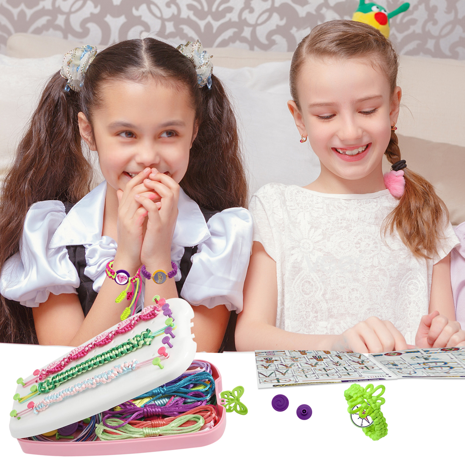 Rirool Friendship Bracelet Making Kit for Girls Ages 8-12 photo 2