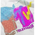 thumbnail image 5 of Retro MTV Color Block Stamps Logo Toddler Boy Girl T Shirt Infant Toddler Brisco Brands 6M, 5 of 6