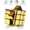 thumbnail image 3 of Mirror Cube 3x3 3x3x3 Magic Mirror Speed ​​Cubo mágico Rompecabezas ultrarrápido (Dorado), 3 of 3