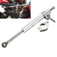 thumbnail image 3 of BUYISI 330mm Universal Motorcycle Adjustable Steering Damper Stabilizer Aluminum Balancing Lever Stabilizer For Kawasaki For Suzuki Silver, 3 of 5