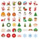 thumbnail image 3 of Pegatinas de espuma navideñas, 100 unidades de pegatinas de espuma autoadhesivas con impresión colorida a granel de invierno para niños, regalos de fiesta de Navidad, manualidades, decoraciones navi, 3 of 5
