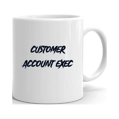 

Customer Account Exec Slasher Style Ceramic Dishwasher And Microwave Safe Mug By Undefined Gifts