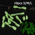 thumbnail image 2 of 10Pcs Fishing Light Stick Clip On Rod Tip Night Fishing Fluorescent Glow Sticks, 2 of 3