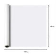 thumbnail image 2 of NorthWest Enterprises 52943 40 in. x 150 ft. Plastic Table Roll - White, 2 of 3