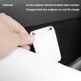 thumbnail image 3 of Automotive Silicone Seat Belt Buckle Cover for Tesla Model 3 Y 2020-2025, Durable Wear-Resistant Car Interior Protector, Concealed Design & Easy Install, 2-Pack Black, 3 of 8