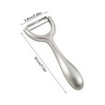 thumbnail image 3 of Vegetable Peeler,Stainless Steel Potato Peeler,High Tensile Ultra Sharp Blade Fruit and Food Slicer,Y Shaped with Ergonomic Non-Slip Handle,Kitchen Peeler For Veggie,Fruit,Potato,Carrot,Apple(Pink), 3 of 9