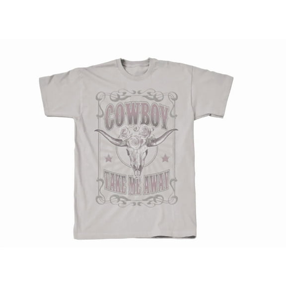 Take Me Away Women's Take Me Away Cowboy Short-Sleeve T-Shirt (Large)