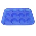 thumbnail image 1 of Molde para muffins de silicona antiadherente Apuakthei—Muffinera para muffins y cupcakes—Moldeador de silicona para cupcakes—Accesorio para hornear—12 moldes para muffins, 1 of 5
