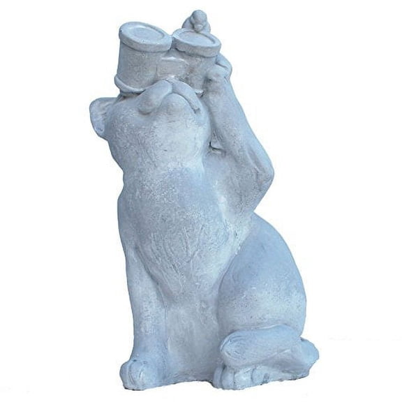 Bird Watching Cat Garden Statue 13?H