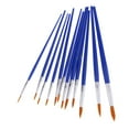 thumbnail image 2 of 2x Pinceles de Pintura Acrílica Perfecl Cepillo de pintura de nylon de madera, 2 of 8