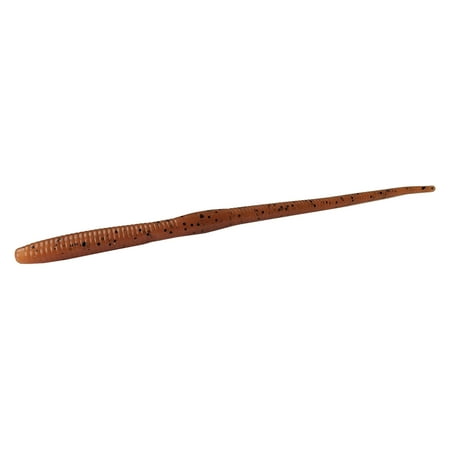 Tackle HD 25-Pack Needle Worm Fishing Bait 8-Inch Swimbait Fishing Worms for Bass Fishing Soft Plastic Fishing Lures for Freshwater Pumpkinseed