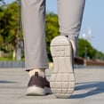 thumbnail image 2 of Fittington Men's Extra Wide Slip on Walking Shoes - Hands Free Lightweight Sneakers with Arch Support & Cushioned Sole, Easy on & off, 2 of 11