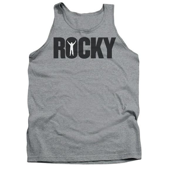 Rocky Logo Adult Tank Top Heather