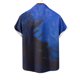 thumbnail image 5 of Mens Casual Manga Corta Botón Abajo Camisas Turndown Cuello Blusa de Impresión, Poliéster Ligero Top de la Moda para el Verano Al Aire Libre Y el Uso Diario, 5 of 6