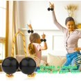 thumbnail image 2 of Kashaka Instrument Aslatuas Rhythmic Ball, Cas Cas Kashaka Musical Percussion Instrument African Asalato Shaker Rattle, 2 of 5