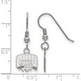 thumbnail image 2 of Sterling Silver Rh-Plated Logoart Ohio University Xs Dangle Earrings (29 X 11) Made In United States ss005ou, 2 of 5