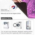 thumbnail image 2 of Coolnut Purple Rose Dishwasher Magnet Cover, Magnetic Refrigerator Panel Decal Wash Machine Front Door Decorative Cover for Home Kitchen Farmhouse Decor, 23"x 26", 2 of 6