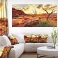 thumbnail image 1 of Colorful Fall American Prairie - Oversized Landscape Canvas Art, 1 of 3